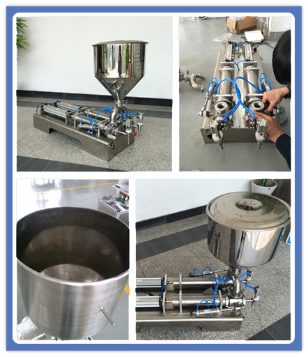 半自動膏體定量灌裝機