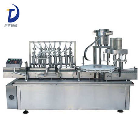 多頭液體灌裝壓蓋一體機(jī)